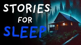 True Scary Stories Told to the Sound of Rain | Relax and Fall Asleep Quickly Vol. 144 l Black Screen