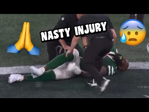 Morgan Moses ‘GROSS’ INJURY Vs Patriots 🙏 Jets Vs Patriots 2024 highlights