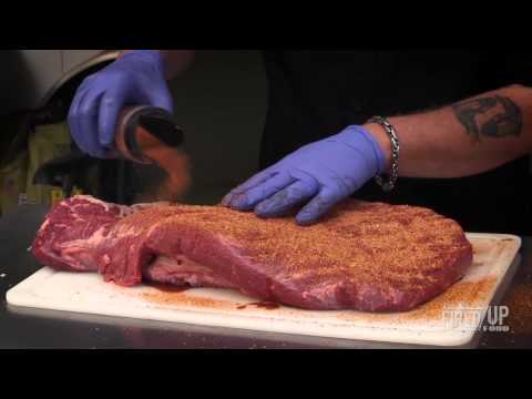 Prepping a Brisket: Rub for Your Meat (2/4) - Fired Up Food Master Class