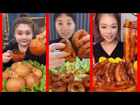 푸짐한 중국 음식 먹방 중국 먹방 中國モッパン 声控咀嚼音中國吃播  | MUKBANG CHINESE FOOD | EATING SHOW | Ep96