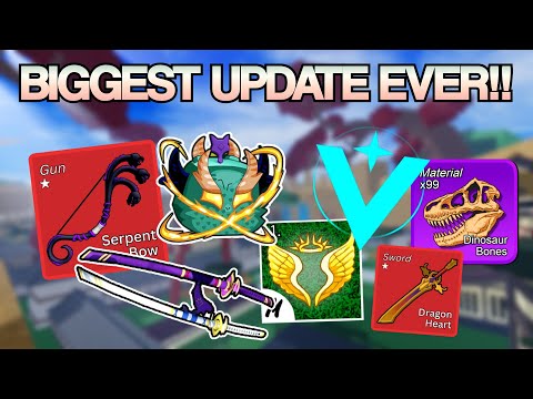 The BIGGEST UPDATE EVER in Blox Fruits History!!