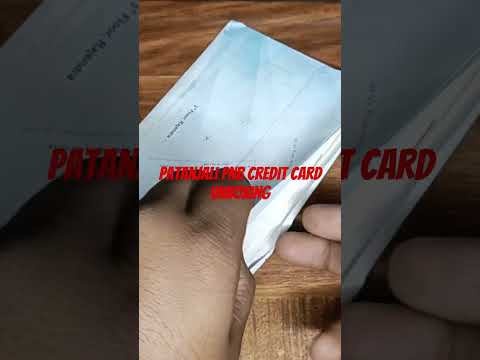 PNB patanjali credit card unboxing