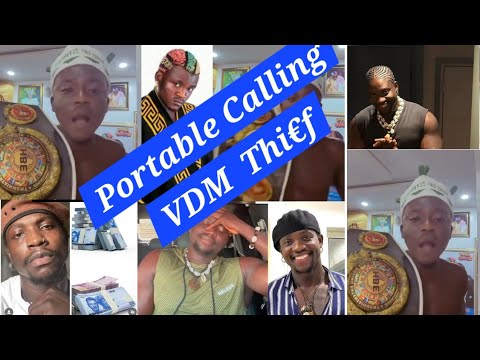 Portable Zazzu Calling VDM A Thi€f ! If That NGO Money Nor Come Out,Verydarkblackman Go See Me On Ri