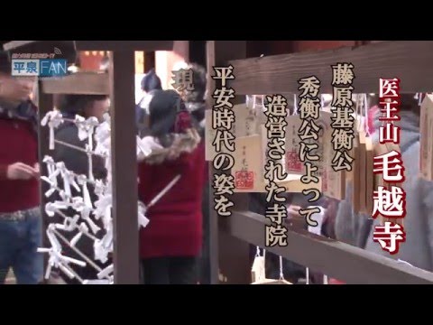 【世界遺産平泉】FAN-TV#19 毛越寺より新年のご挨拶_H28.1.1up