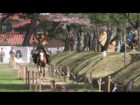 令和5年（2023年）津和野、鷲原八幡宮流鏑馬神事