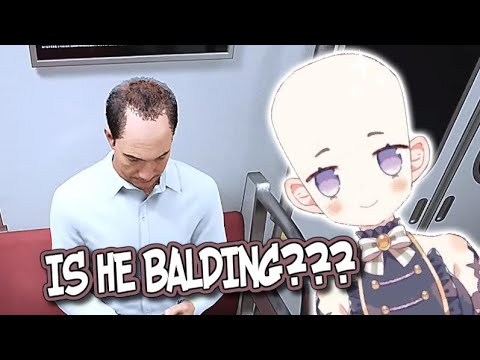 Anya makes fun of a balding oji-san, but then regrets it. [Hololive ID]