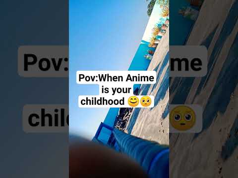 POV:When Anime is your childhood 😢🥺#childhood #childhoodmemories #cartoon#memories#song#shorts