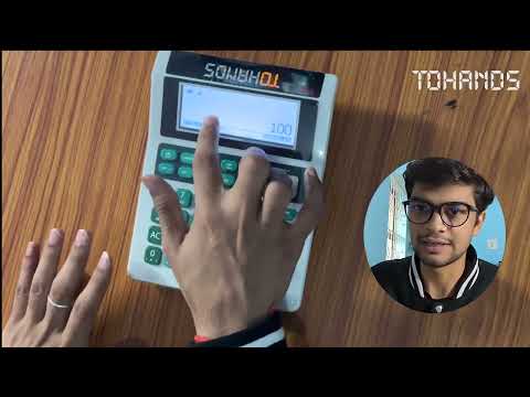 Tohands Smart Calculator How to use video .