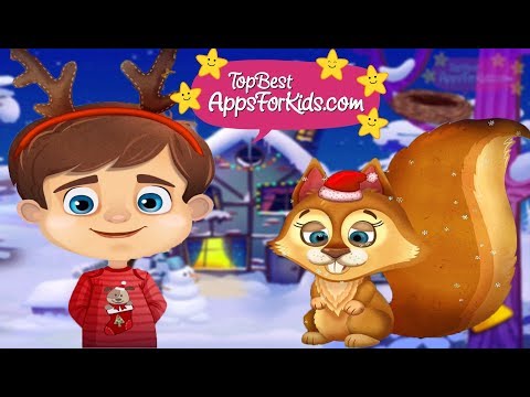 Say Goodnight to Animals 🌜 Bedtime Lullaby App for Kids (Winter Edition)