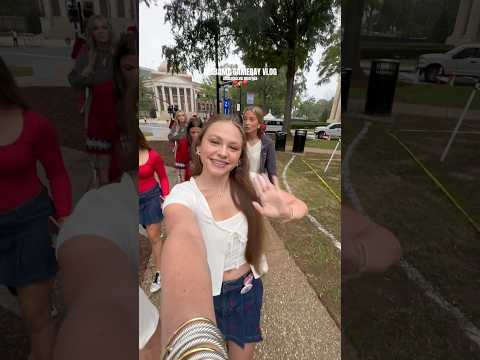 ALABAMA GAMEDAY FOOTBALL VLOG | alabama v georgia #universityofalabama #college #football