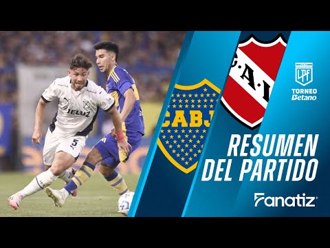 Boca Juniors 0 vs. 0 Independiente - Resumen del Partido  | #TorneoBetano2024