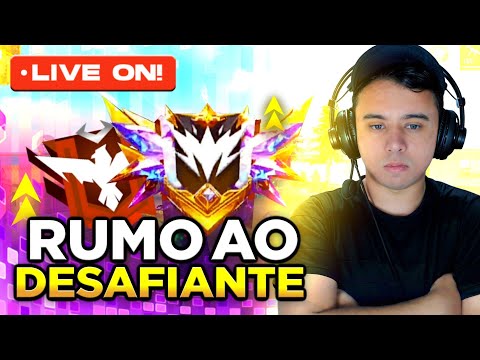 🟢RUMO AO DESAFIANTE DIA 4😤F1SHER AO VIVO FREEFIRE