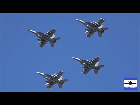 RAAF 100th Anniversary flypast highlights