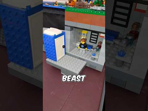 MrBeast is Locked up in my Lego CITY #lego #legocity #mrbeast