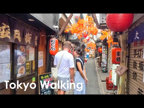 Walk from Shinjuku to Waseda: Tokyo City Exploration Japan 4K