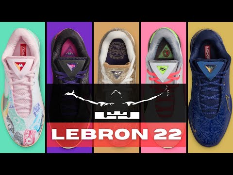 2024 NIKE LEBRON 22 Basketball Release So far..