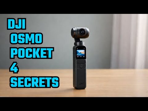 DJI Osmo Pocket 4 Reveal - Official Leaks, Spece, Price & Release Date!