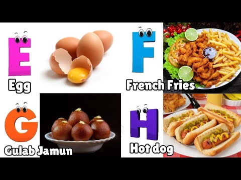 Food ABC Song | Food Alphabet Song for Kids | Phonics for Kids | Alphabet Letters