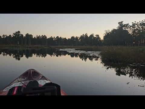 Sunset drifting down the Mullica River