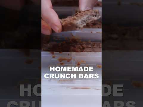 Homemade Crunch Bars