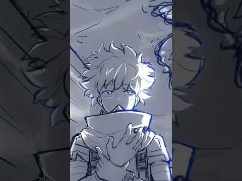 Sketching Deku - Boku no hero academia #shorts