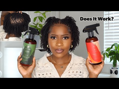 Trying Out As I Am's Moisture Waters On My Micro Locs! Review - Does It Work?