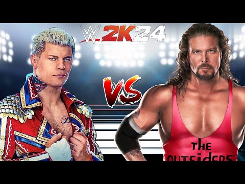 WWE 2K24 CODY RHODES VS. KEVIN NASH FOR THE NWO WORLD HEAVYWEIGHT CHAMPIONSHIP BELT!