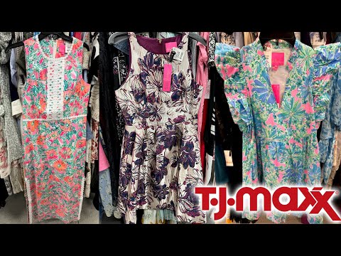 TJ MAXX NEW FEMININE DRESSES 💖 LILLY PULITZER STUNNING SALE FINDS!