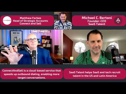 The SaaS Pulse Show - Episode #45 - Matthew Forbes - Head of Strategic Accounts - Connect And Sell