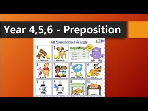 SJKC Year 6,5,4 English Prepositions. 华小6,5,4年级升中学英文介词。独中，宽中入学试。