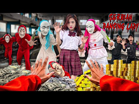 MONEY HEIST vs SERBIAN LADY DANCING ESCAPE IN REAL LIFE 3.0 (HORROR CHASE POV)