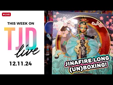 (Kinda) Unboxing the Monster High Jinafire Long Fang Vote LIVE!!