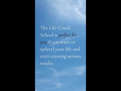 The Life Coach School is perfect for you.