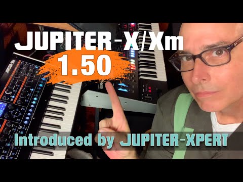 Roland JUPITER v1.50 - BIG Update Worth the Wait! New Firmware for JUPITER-X JUPITER-Xm Synthesizers