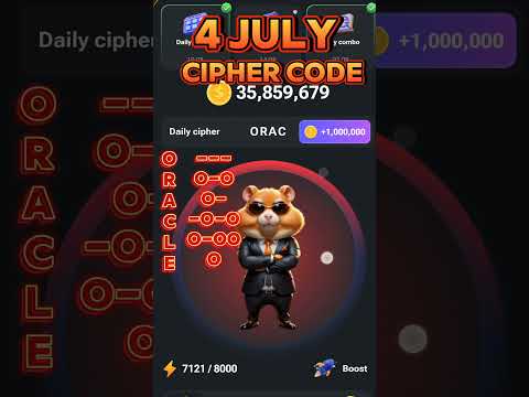 hamster combat daily ciphermorse code || 04/7/2024 || claim 1,000,000 coins task reward