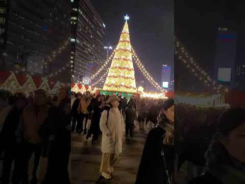 엄청난 광화문 마켓 인파 SEOUL GWANGHWAMUN MARKET