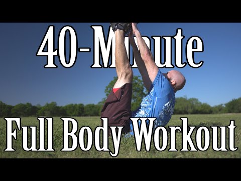 40 Minute Full Body HIIT Workout - Synced To Music - No Equipment [4K]