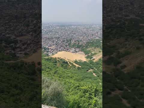 India🇮🇳ジャイプール　ナハーガーフォートからの眺め【壮観(^^)！】#jaipur #Nahargarh Fort #インド旅行#女ひとり旅