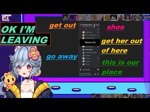 rosedoodle gets kicked out of her own voicechat