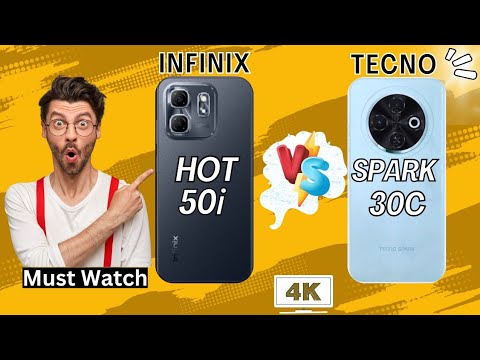 Infinix Hot 50i vs Tecno Spark 30C: Budget Beast Face-Off