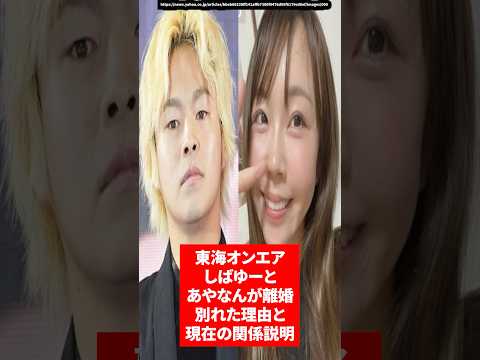 東海オンエア・しばゆーとあやなんが離婚。別れた理由と現在の関係説明　#東海オンエア　#しばゆー #あやなん