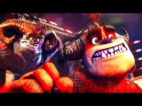 Steve VS Ramarilla (schlechtestes Monster-Wrestling-Match)😂 | Rumble | German Deutsch Clip