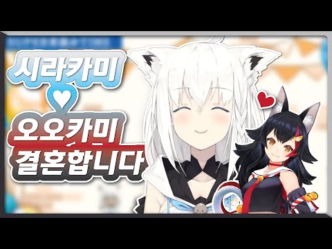 미오에게 프러포즈 받은(?) 후부키 (홀로라이브 / 시라카미 후부키)