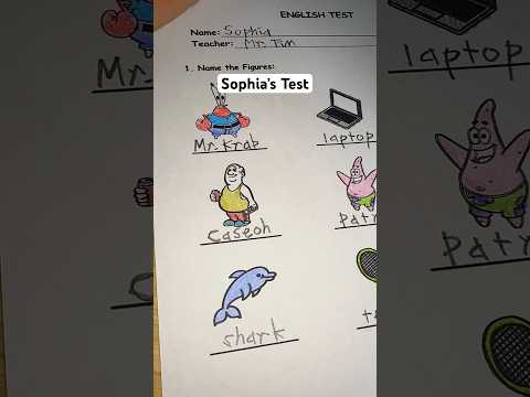 Grading Sophia’s test… #asmr #school #teacher #test #quiz #emojichallenge