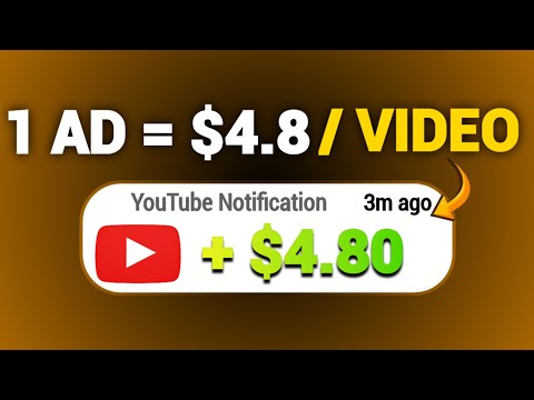 1 AD = $4.8 ➕️ Proof ■ Get Paid Free Usdt Watching YOUTUBE VIDEOS