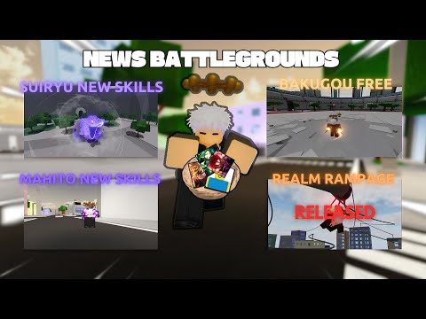 NEWS BATTLEGROUNDS #2 I REALM RAMPAGE RELEASED! (TSB, JJS AND HBD UPD)