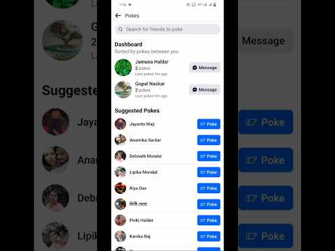 How to poke on Facebook? । What is Facebook poke? #ytshorts #shorts2024 #shorts #facebook #teg santu