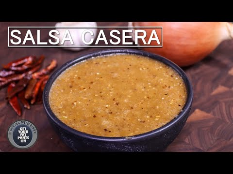 Salsa Casera - Salsa de Chile de Arbol - Mexican Food