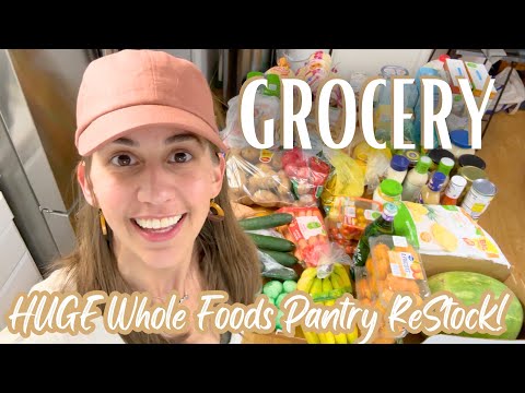 GROCERY SHOPPING ON A BUDGET || Frugal Large Family Grocery Haul & Healthy Meal Ideas