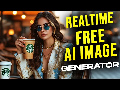 Generate FREE AI Images in Realtime with This NEW AI Tool! | Free Realtime ai image generator